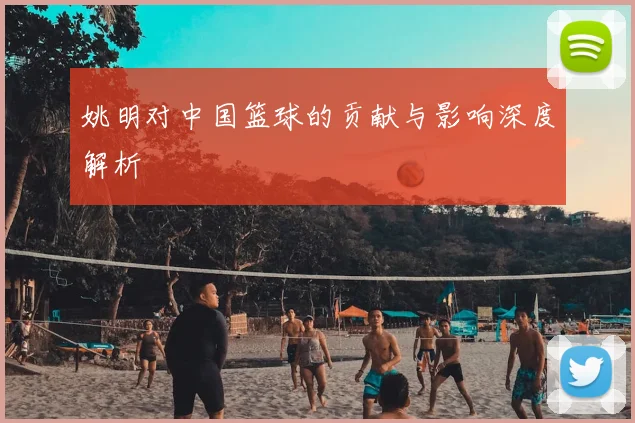 姚明对中国篮球的贡献与影响深度解析