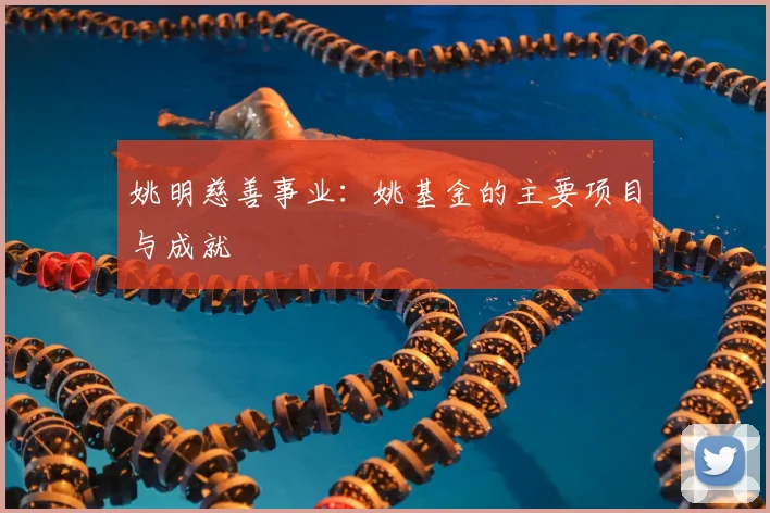 姚明慈善事业：姚基金的主要项目与成就
